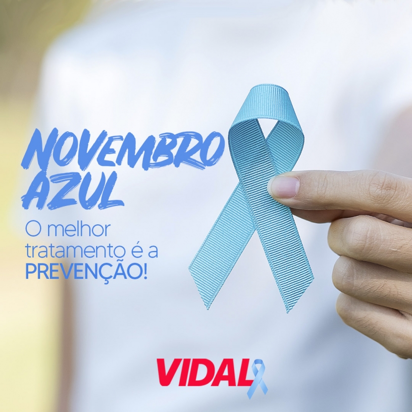 NOVEMBRO AZUL - M�S DE CONSCIENTIZA��O SOBRE A SA�DE DO HOMEM