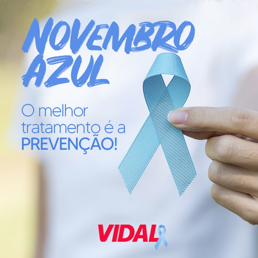 NOVEMBRO AZUL - M�S DE CONSCIENTIZA��O SOBRE A SA�DE DO HOMEM