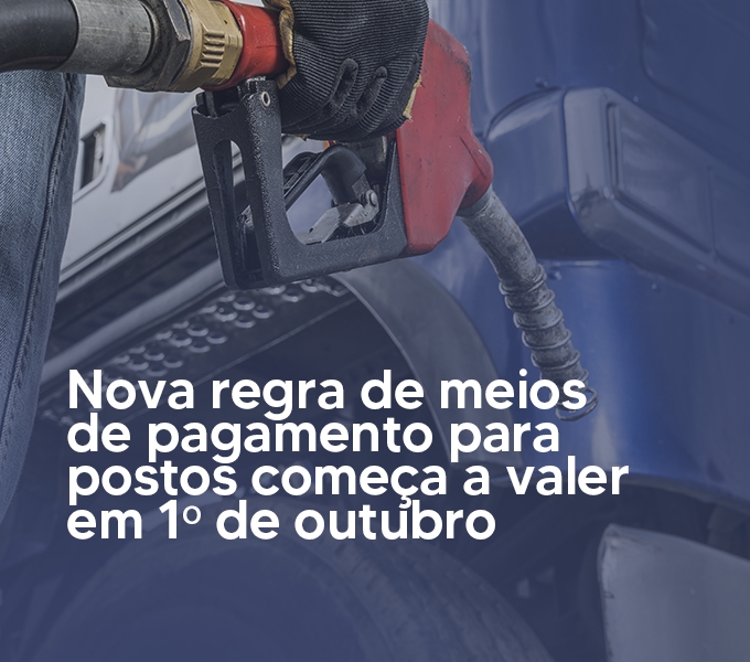 Nova regra de meios de pagamento para postos come�a a valer em 1� de outubro