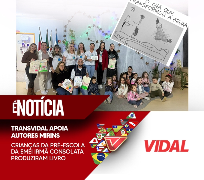 Transvidal apoia autores mirins