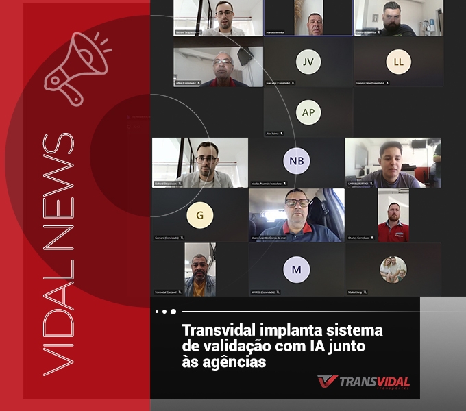 Transvidal implanta sistema de valida��o com IA junto �s ag�ncia