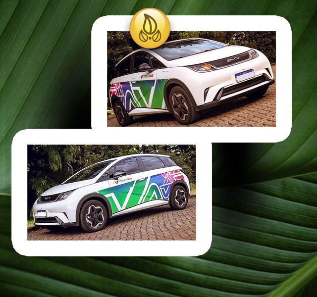 Veículo elétrico marca compromisso da Transvidal em promover práticas ecológicas no transporte