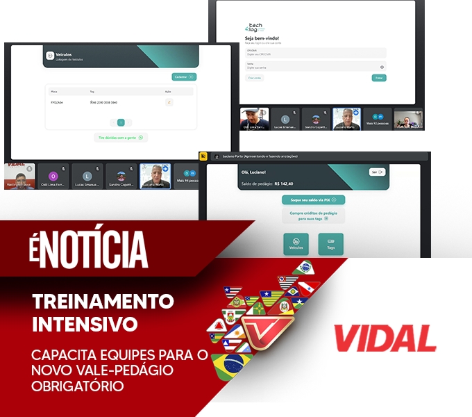 TREINAMENTO INTENSIVO CAPACITA EQUIPES PARA O NOVO VALE-PEDÁGIO OBRIGATÓRIO