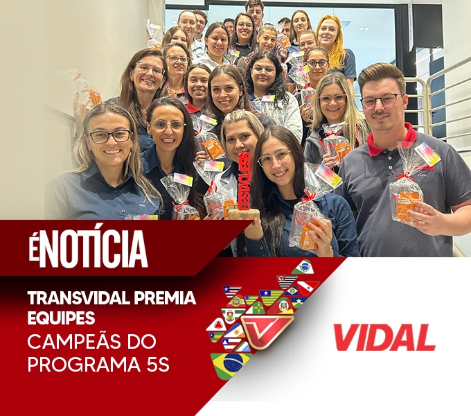 TRANSVIDAL PREMIA EQUIPES CAMPEÃS DO PROGRAMA 5S