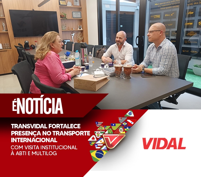TRANSVIDAL FORTALECE PRESENÇA NO TRANSPORTE INTERNACIONAL COM VISITA INSTITUCIONAL À ABTI E MULTILOG