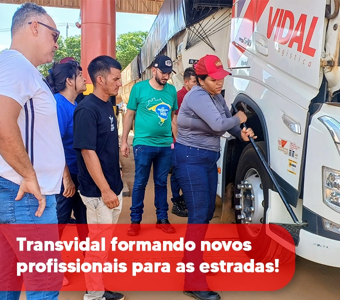 Transvidal formando novos profissionais para as estradas!