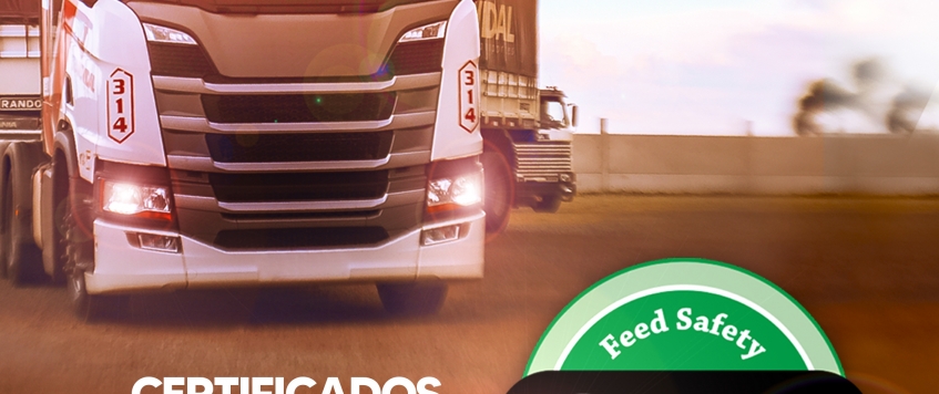 TRANSVIDAL TRANSPORTES RECEBE CERTIFICAÇÃO GMP+B4